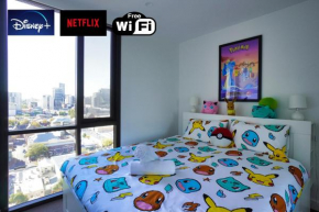 Pokémon Theme Luxury 2BR Apartment with King Beds & Stunning Views